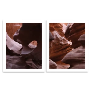 Постер Скалы каньона 40x50 см 2 шт. 87794368 STLM-2015504