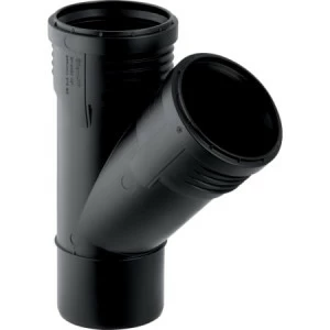 GEBERIT 390.130.14.1 Тройник Geberit Silent-PP 45°