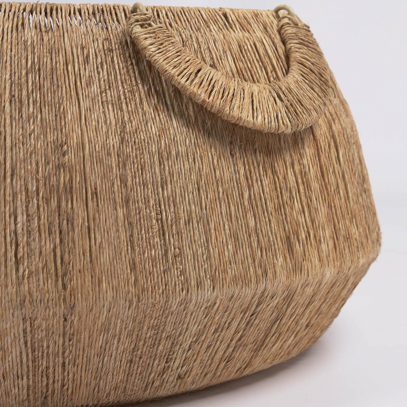 108728 Набор из 2 круглых корзин из 100% джута с натуральной отделкой La Forma Estibalis  - Вид №1