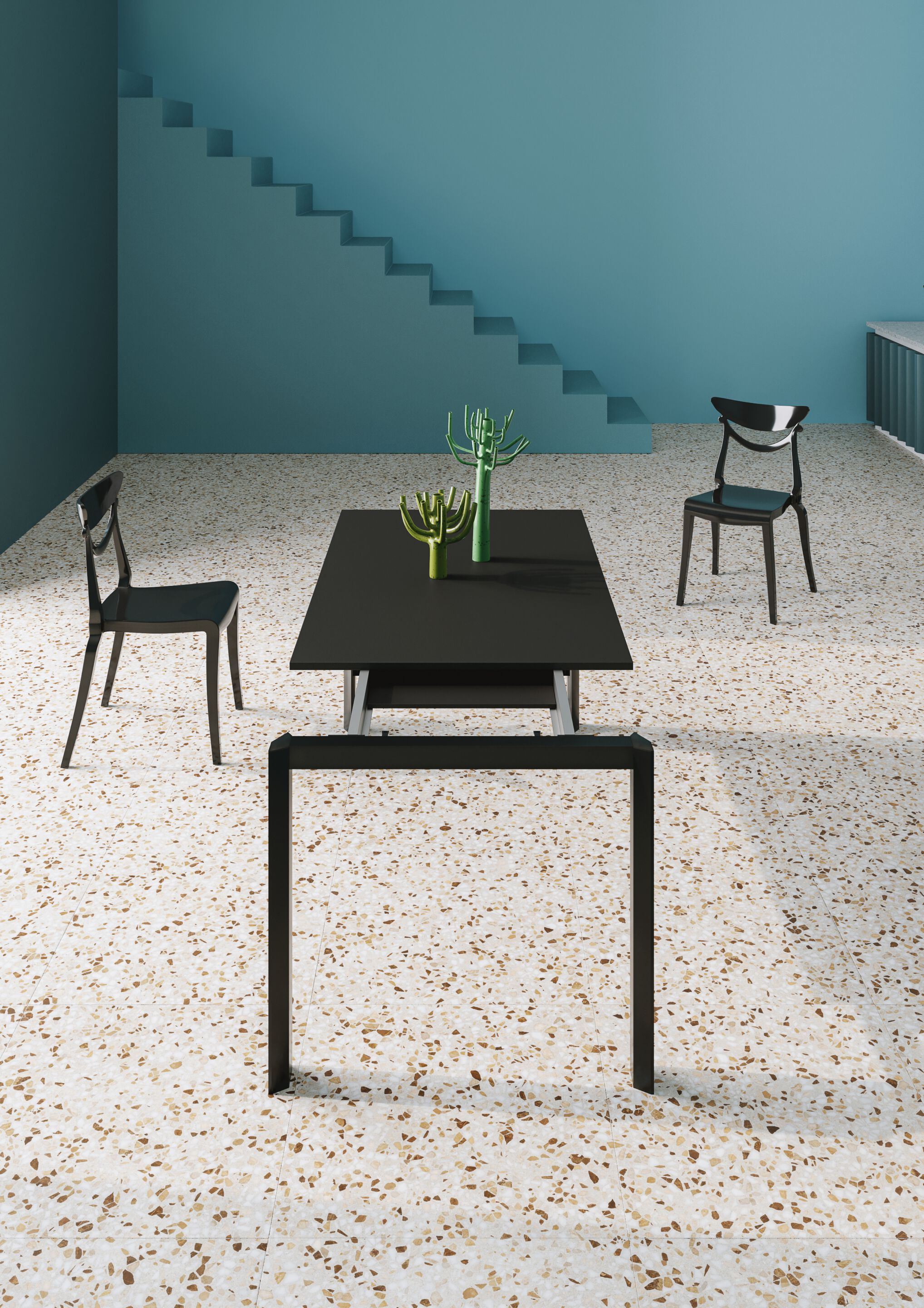 Раздвижной прямоугольный стол из ламината ALMA DESIGN GRANDANGOLO ARCH-00041662 - Вид №7