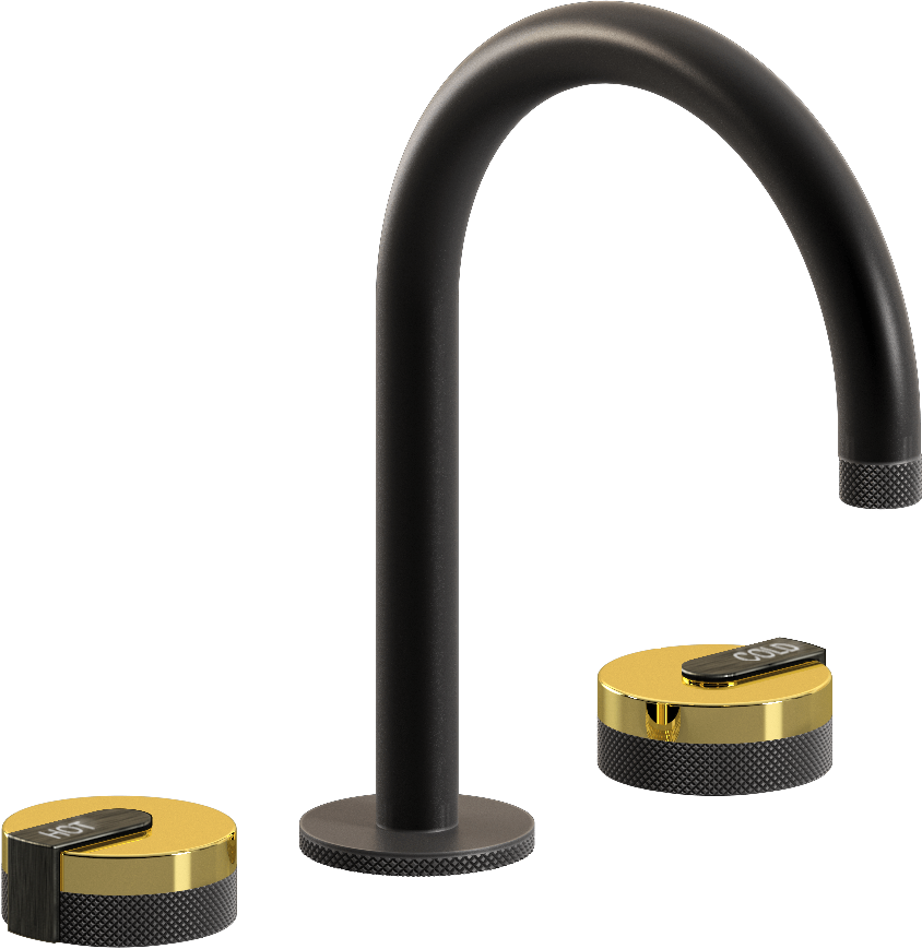 E-11512-R1AU-L1BOX-GM Смеситель для умывальника на 3 отвертия GRAFF MOD+