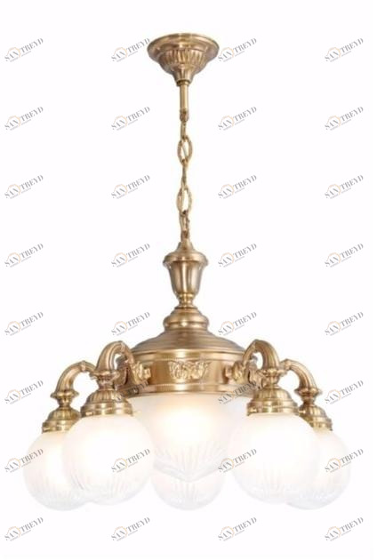 Patinas Lighting Люстра из латуни ручной работы Papa sun-id-1404422