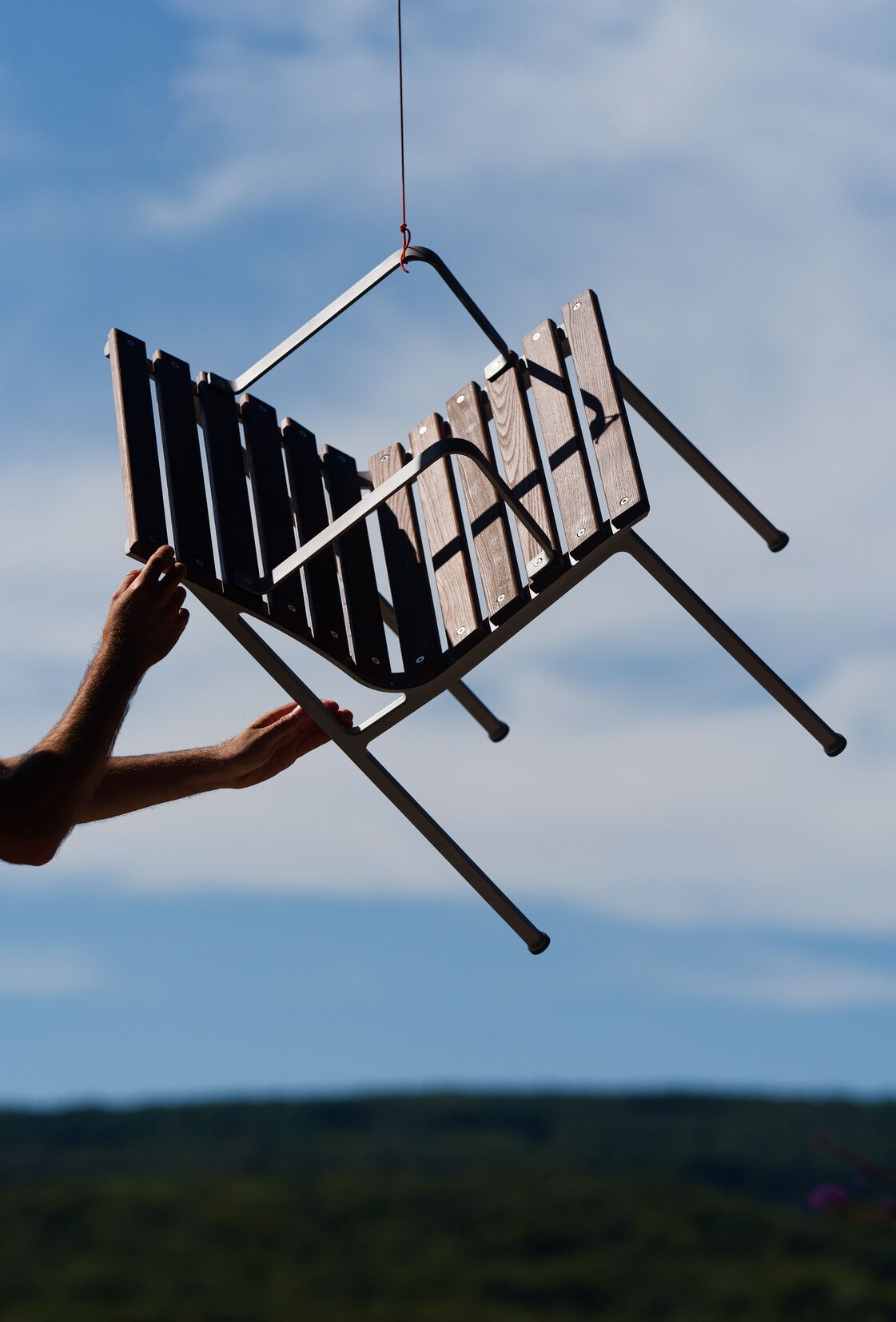 Ясень сад стул с подлокотниками Hay Траверс ARCH-00043210 - Вид №3