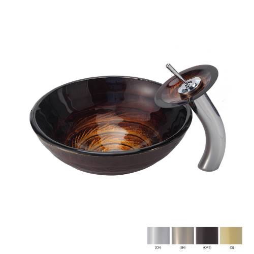 C-GV693-19mm-KGW1700 Накладная раковина на столешницу  прямоугольная Krausru  - Вид №7