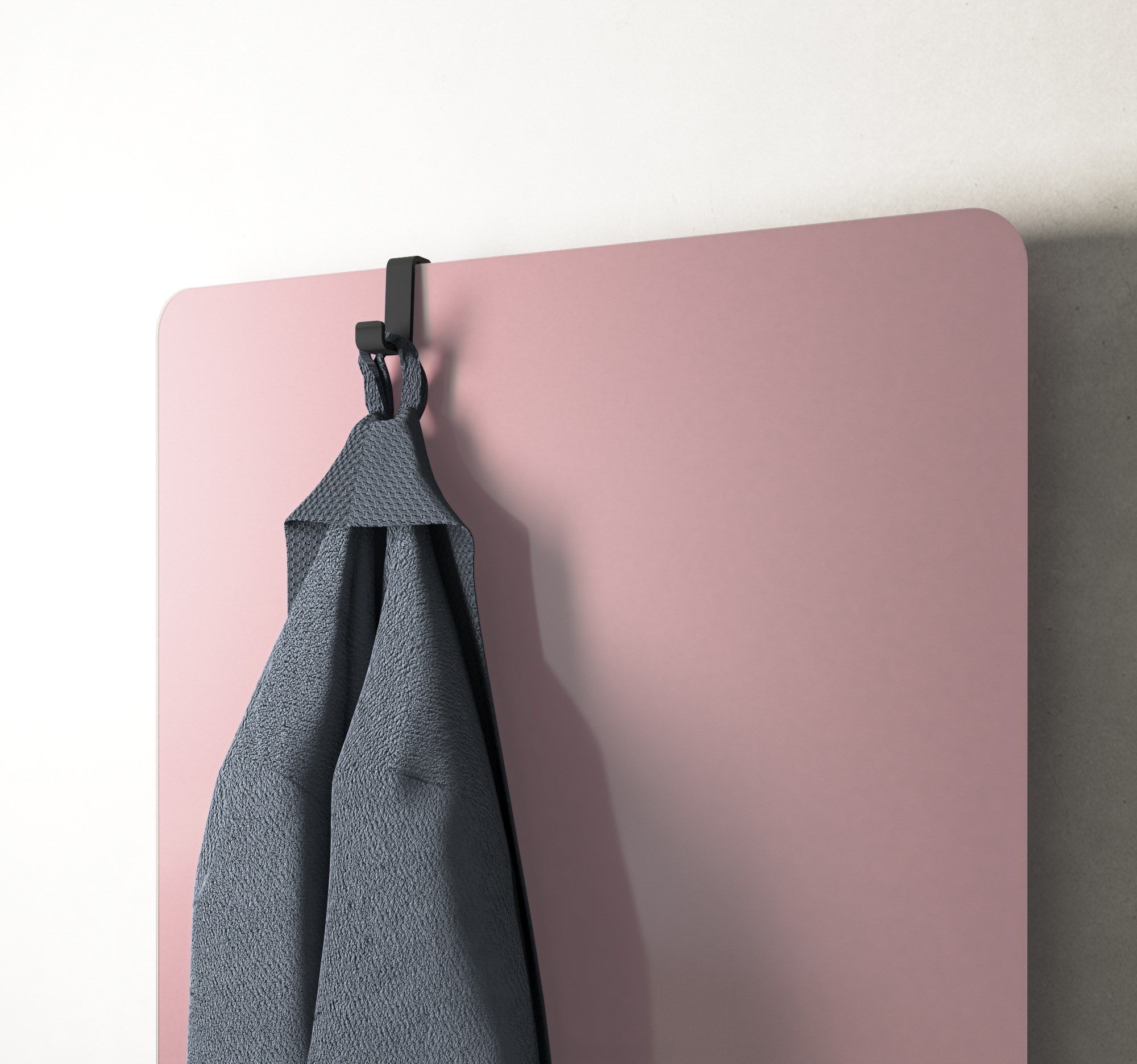 Настенный стеклянный электрический полотенцесушитель DISENIA Гелиос ARCH-00017032 - Вид №3