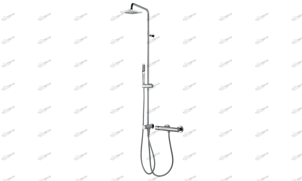 L70005 Душевая колонна CUBE RENOVATION 210 x 210 mm BOSSINI 