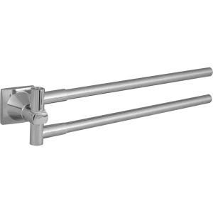 Полотенцедержатель Grampus «Ocean» двойной поворотный сплав цвет хром