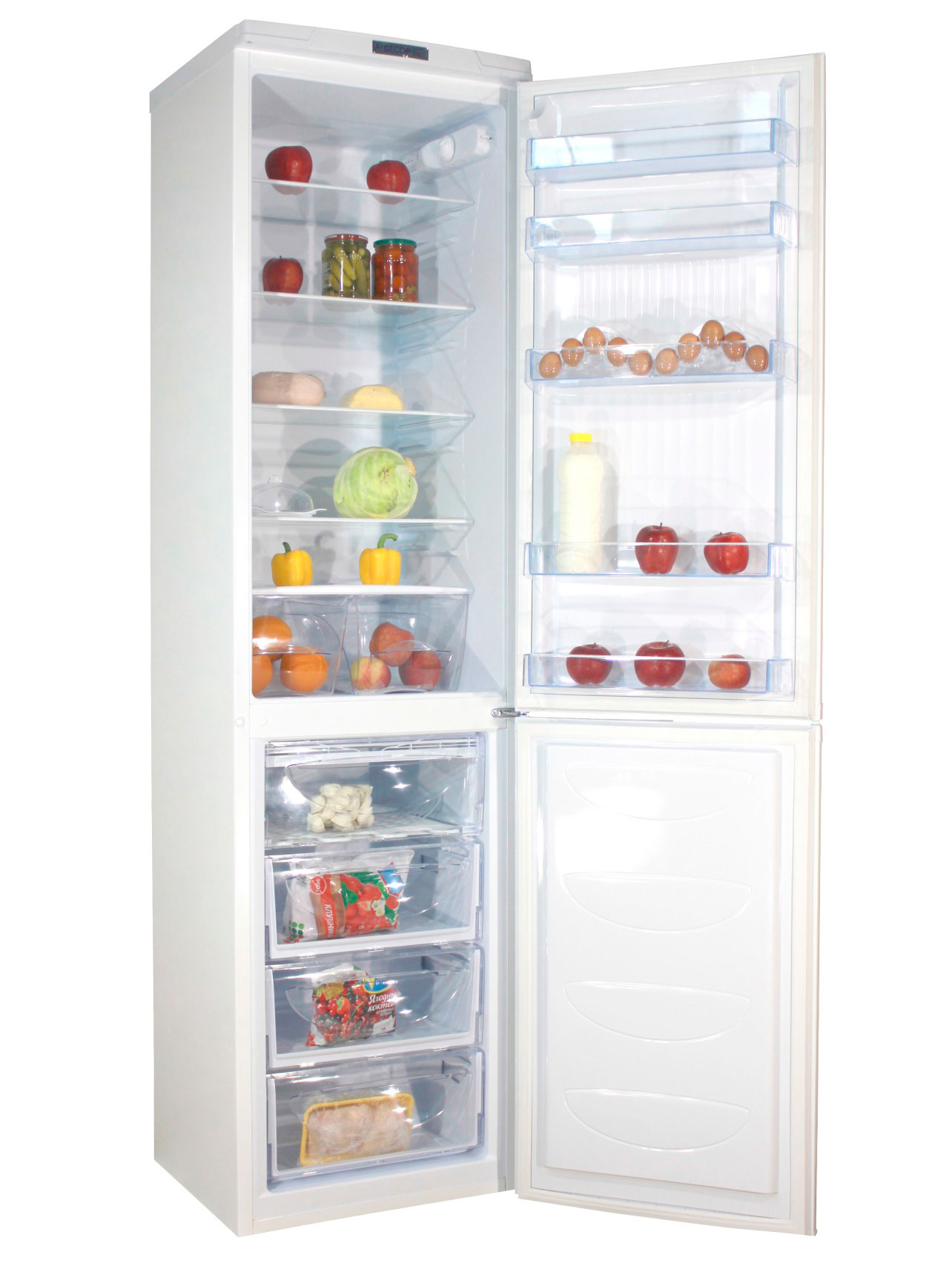 1330106 Холодильник с морозильником   DON R-299 BI белый STDN-0071619 - Вид №1