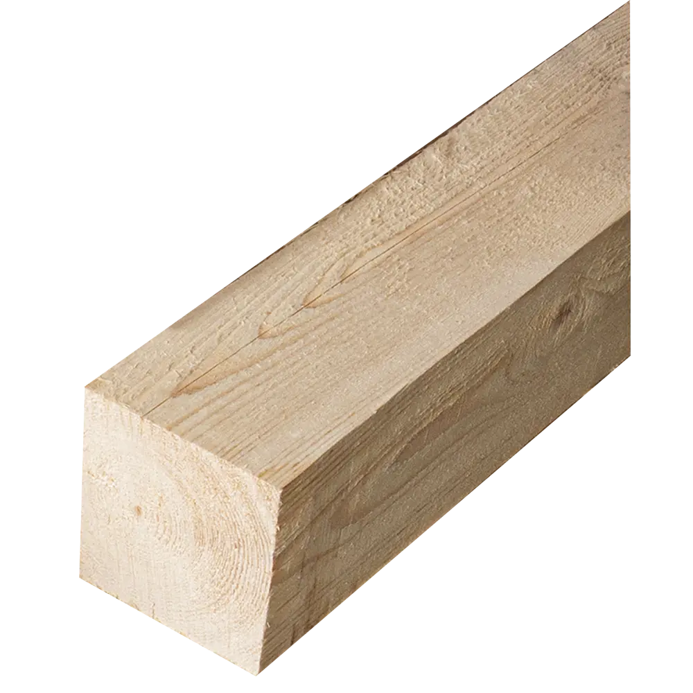Брус строительный Santreyd 100×100×3000 мм из натуральной ели 82017667 STLM-0017678