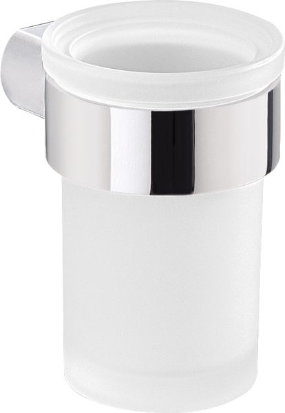 PI10(13) Gedy G-Pirenei, настенный стеклянный стакан, цвет хром 