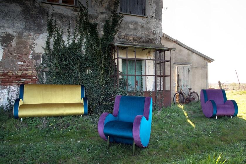 Adrenalina Кресло из ткани Ata sun-id-1428155 - Вид №5