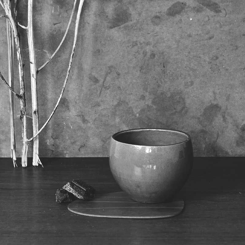 98885 BUFFALO brown подстаканник фигурный 11x13 см, толщина 2мм;LIND DNA  - Вид №2