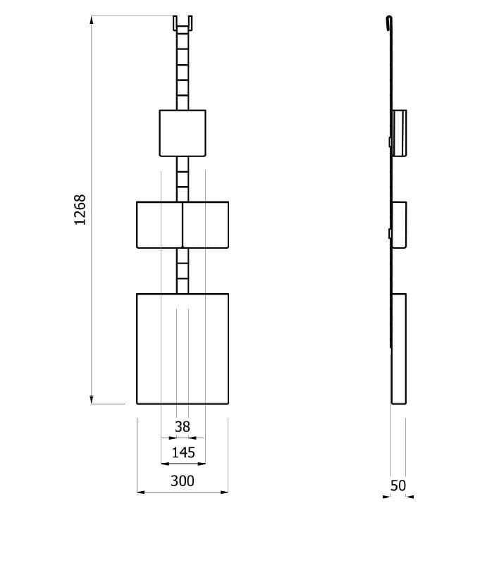 Система органайзера для душевой кабины EVER Life Design Лента ARCH-00088008 - Вид №7