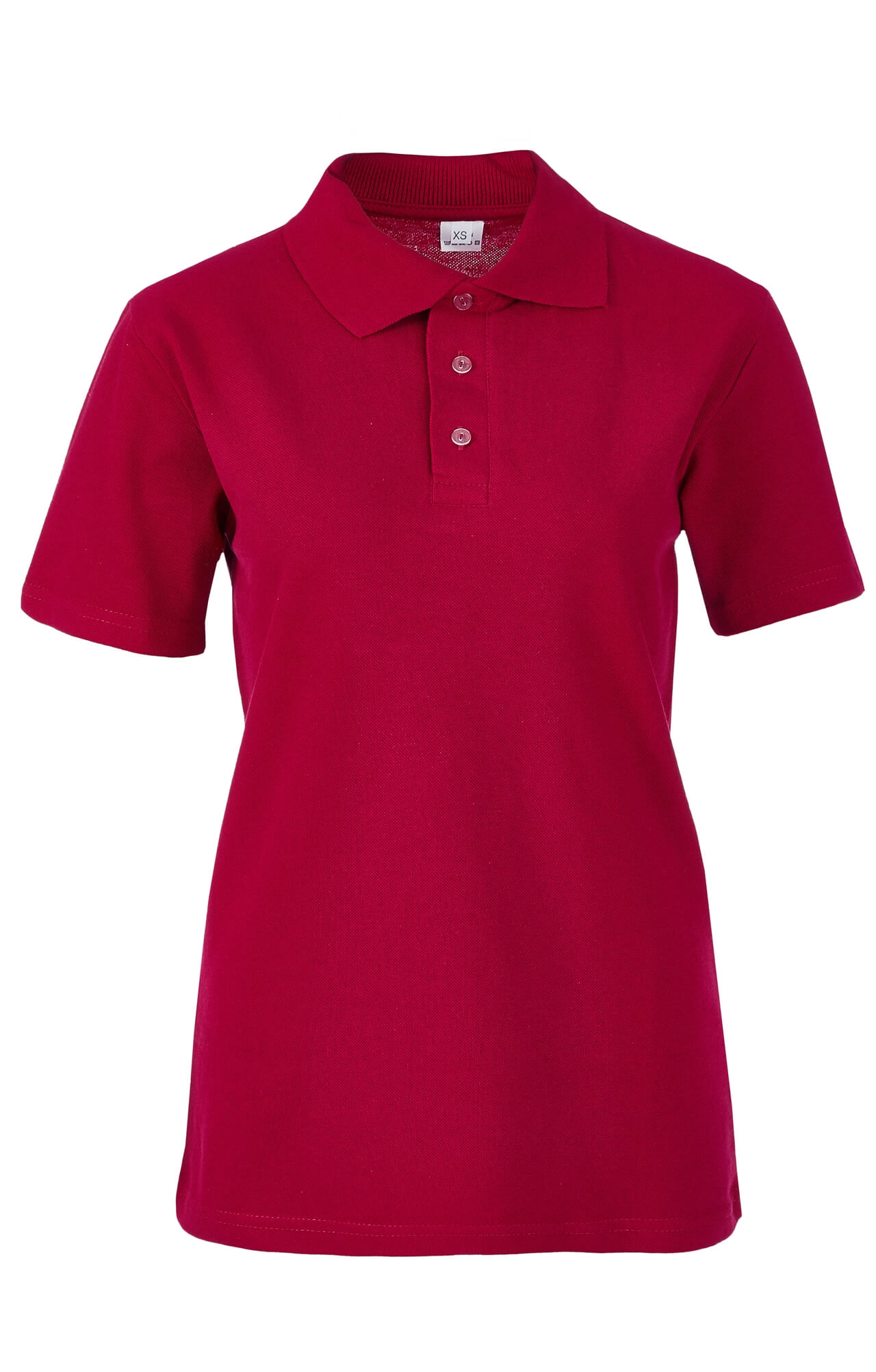 66349 Тенниска-поло красная  Одежда для салонов красоты  размер XXL (54) Спецодежда  - Вид №4