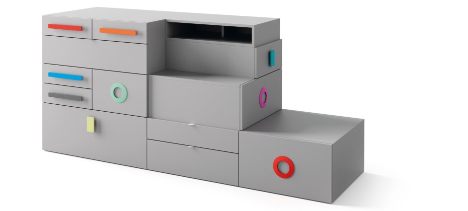 007253 Стеллаж La Grama Kubox Santreyd