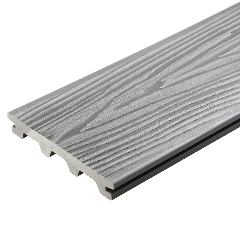 Террасная доска ДПК Terradeck Арагон цвет Серый 3000x150x20 мм 0.46 м² 89354140 STLM-2199006 