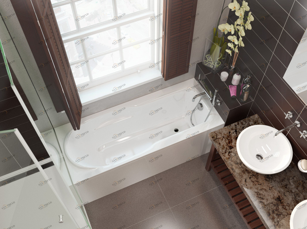 Акриловая ванна ALPEN Karmenta 140 AVP0001