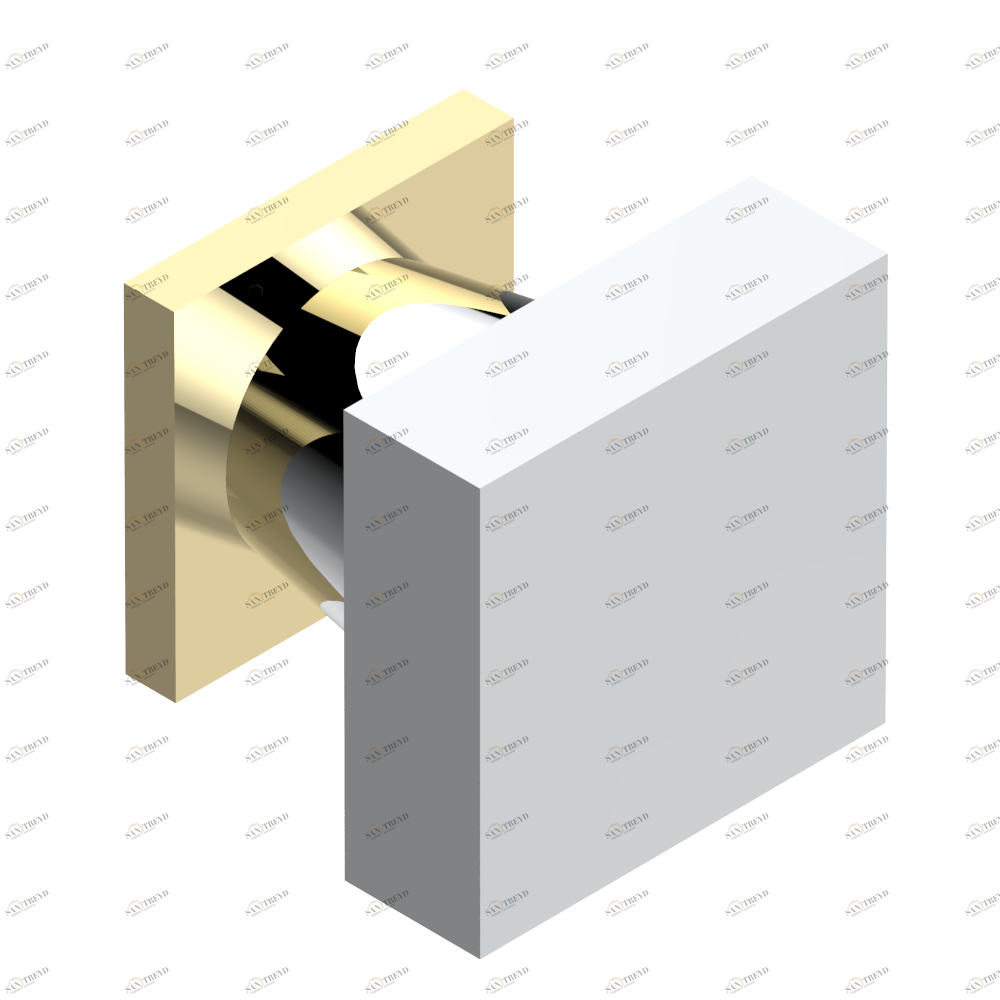 A6P-26BT Ручка малая Thg-paris Profil с рукоятками с чёрным ониксом Хром/золото A6P-26BT CAT.A