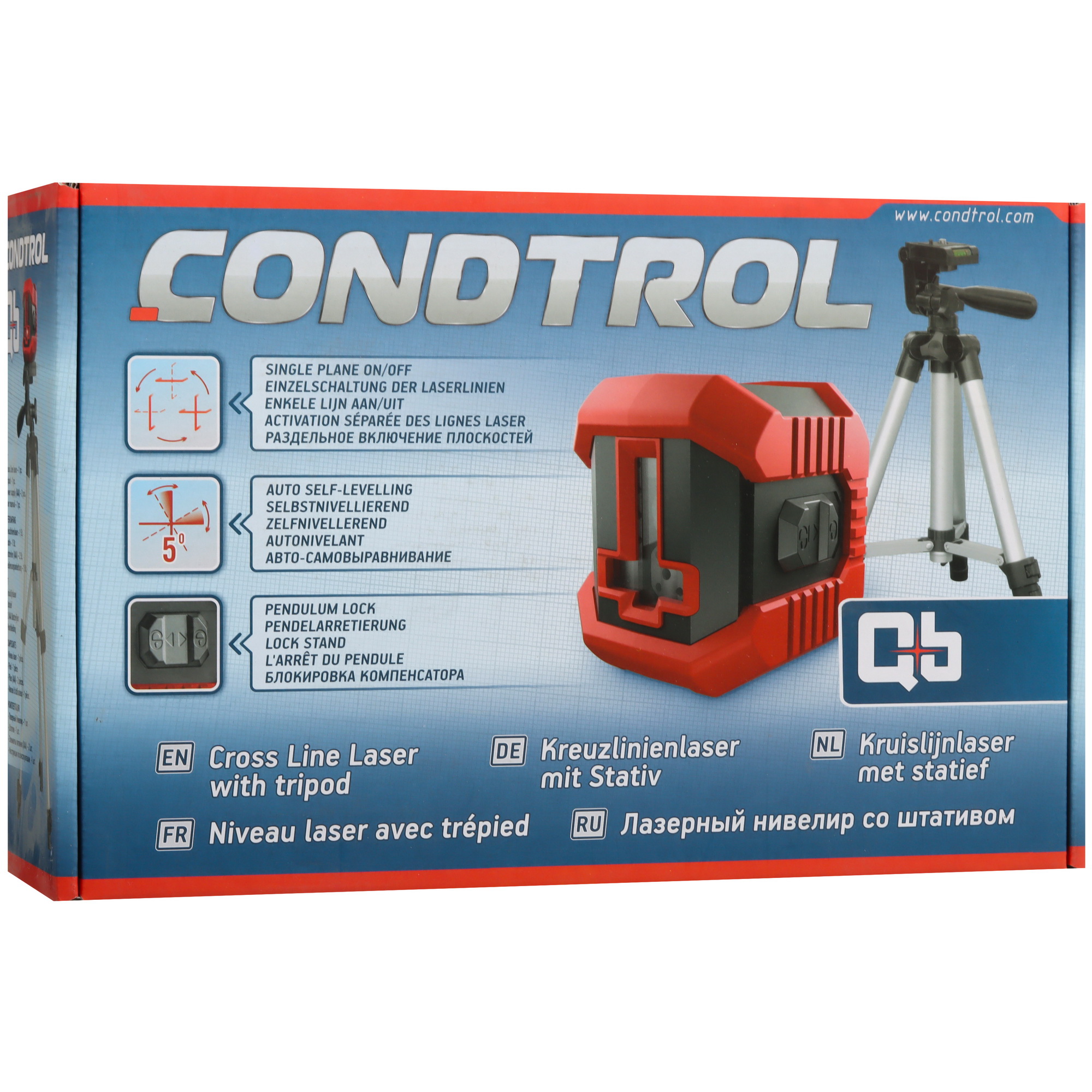 Лазерный нивелир Condtrol QB 1075350 STDN-0100180 - Вид №11