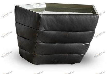 BAXTER Кожаный журнальный столик Tactile sun-id-1356276