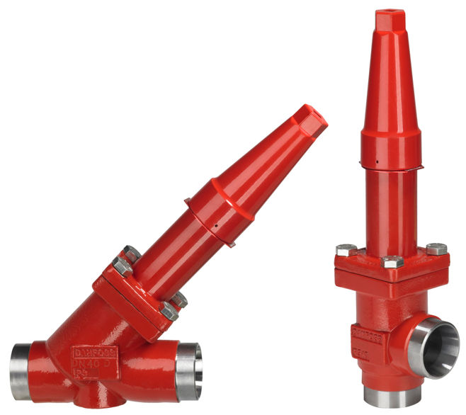 Danfoss SVA-L — запорные клапаны с удлиненным штоком SVA-L 20 A ANG CAP Запорный клапан 148B5361 
