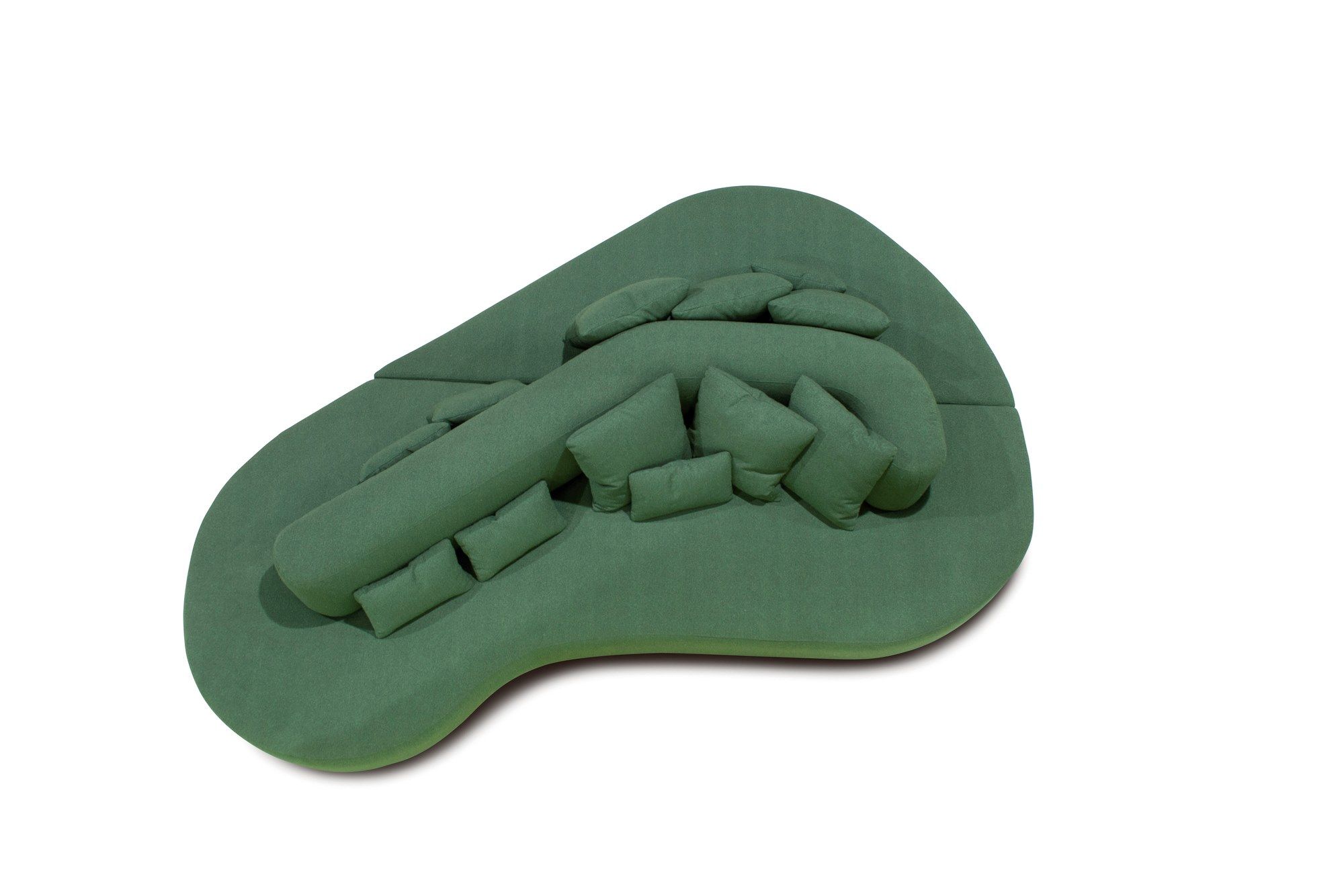 Двусторонняя изогнутая ткань диван CREARTE COLLECTIONS Lab Organic ARCH-00105937 - Вид №2