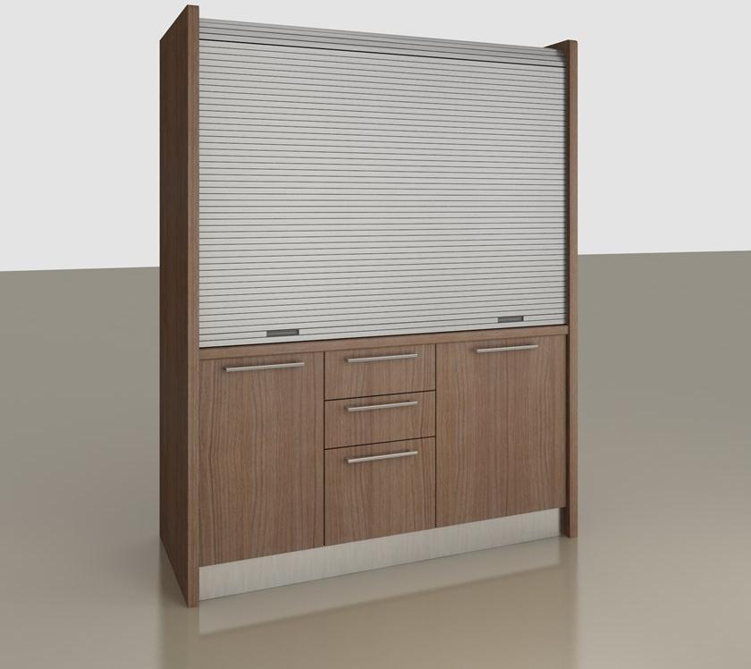 Mobilspazio Выдвижная деревянная мини-кухня Zeus K108 - Вид №8