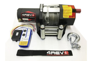 16449922 Лебедка SLX для ATV/UTВ, 4500lbs, стальной трос 4R-W453A 4REVO