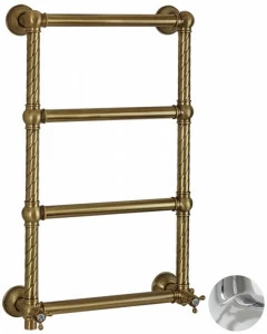 Полотенцесушитель MIGLIORE Edera ML.ADR-EL.100.CR 41 x 77.5 см - хром, провод слева