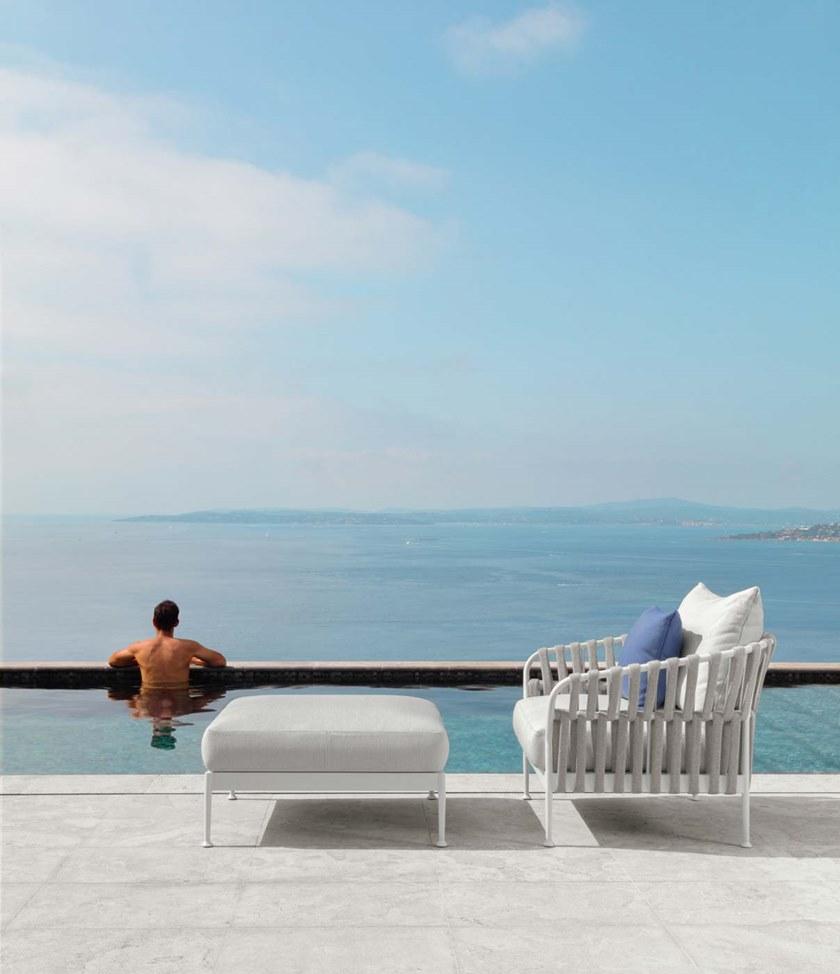 Talenti Садовый пуф из ткани со съемной крышкой Frame Fmepuf - Вид №1