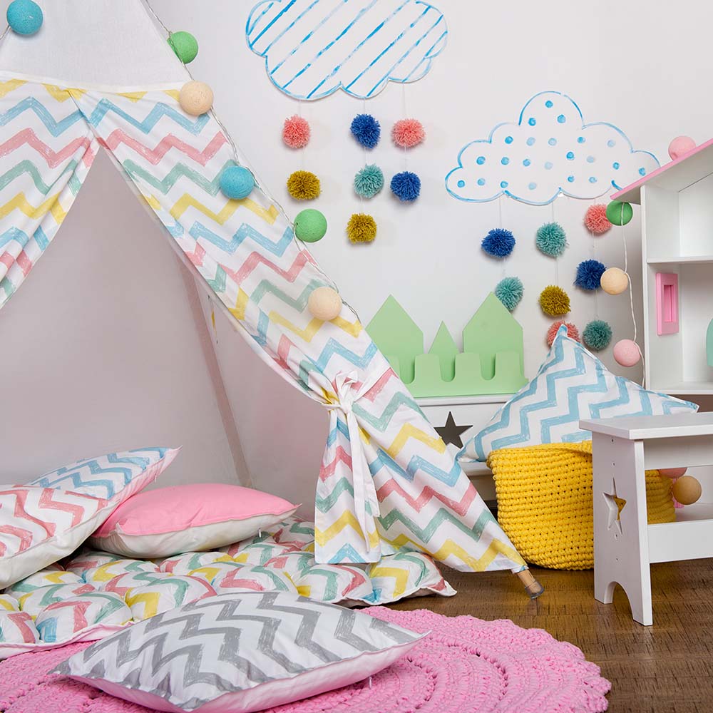 Детский табурет белый со звездочкой VAMVIGVAM  282235 Белый Santreyd  - Вид №4