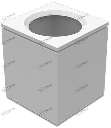 Vallvé Корзина для белья из смолы Square 2060009