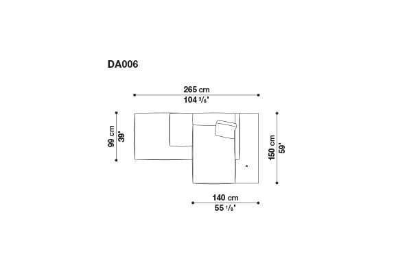 Кожаный диван B&B Italia док ARCH-00130675 - Вид №204