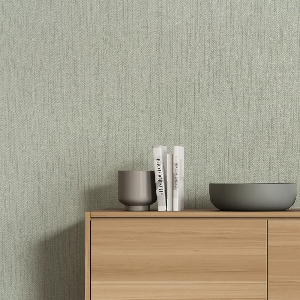 Флизелиновые обои Palitra Life Milan зеленые абстрактные 1.06 м 89437550 STLM-1583211 - Вид №3