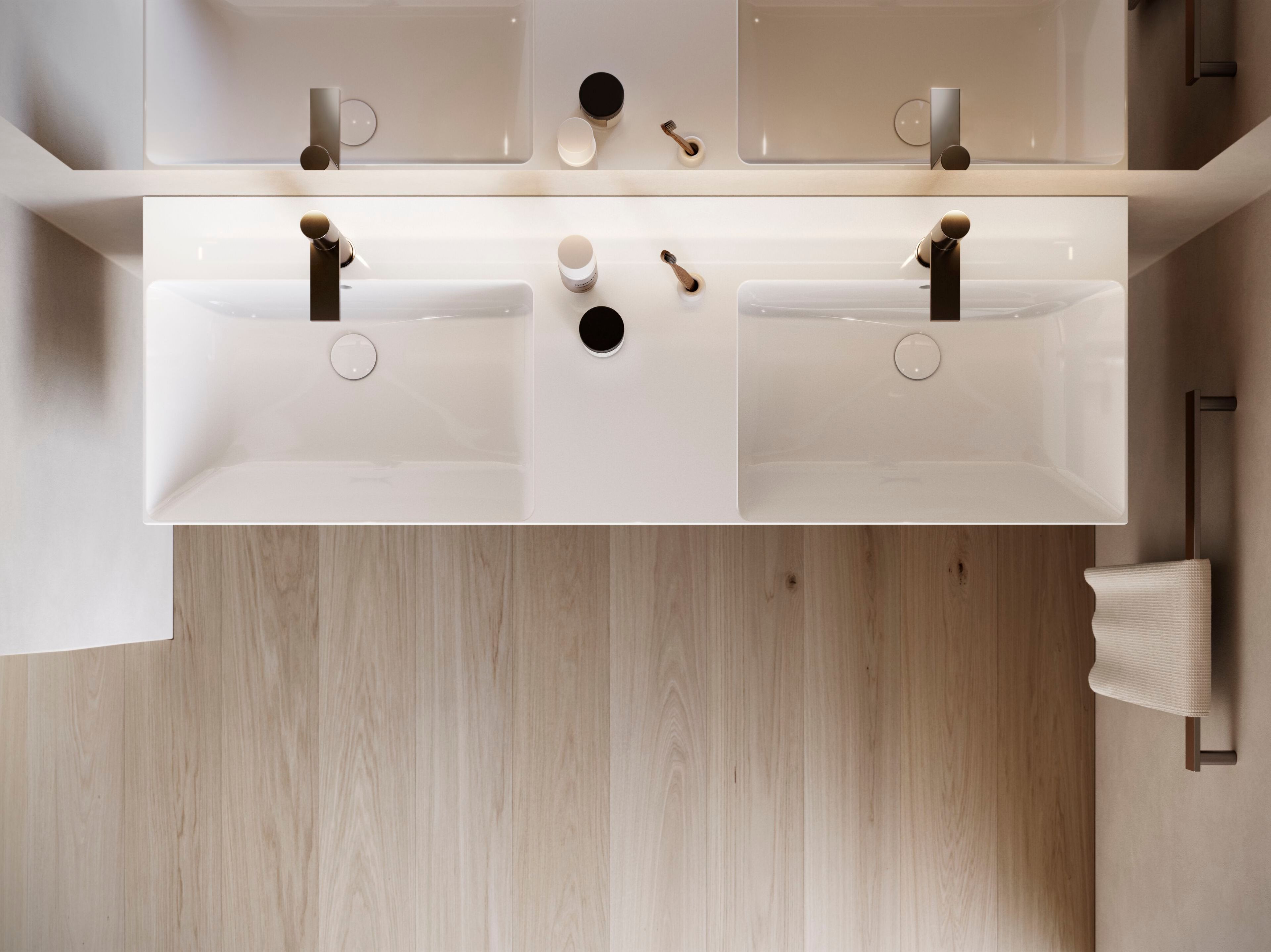 Двойной умывальник CERAMICA CATALANO ноль ARCH-00112917 - Вид №2