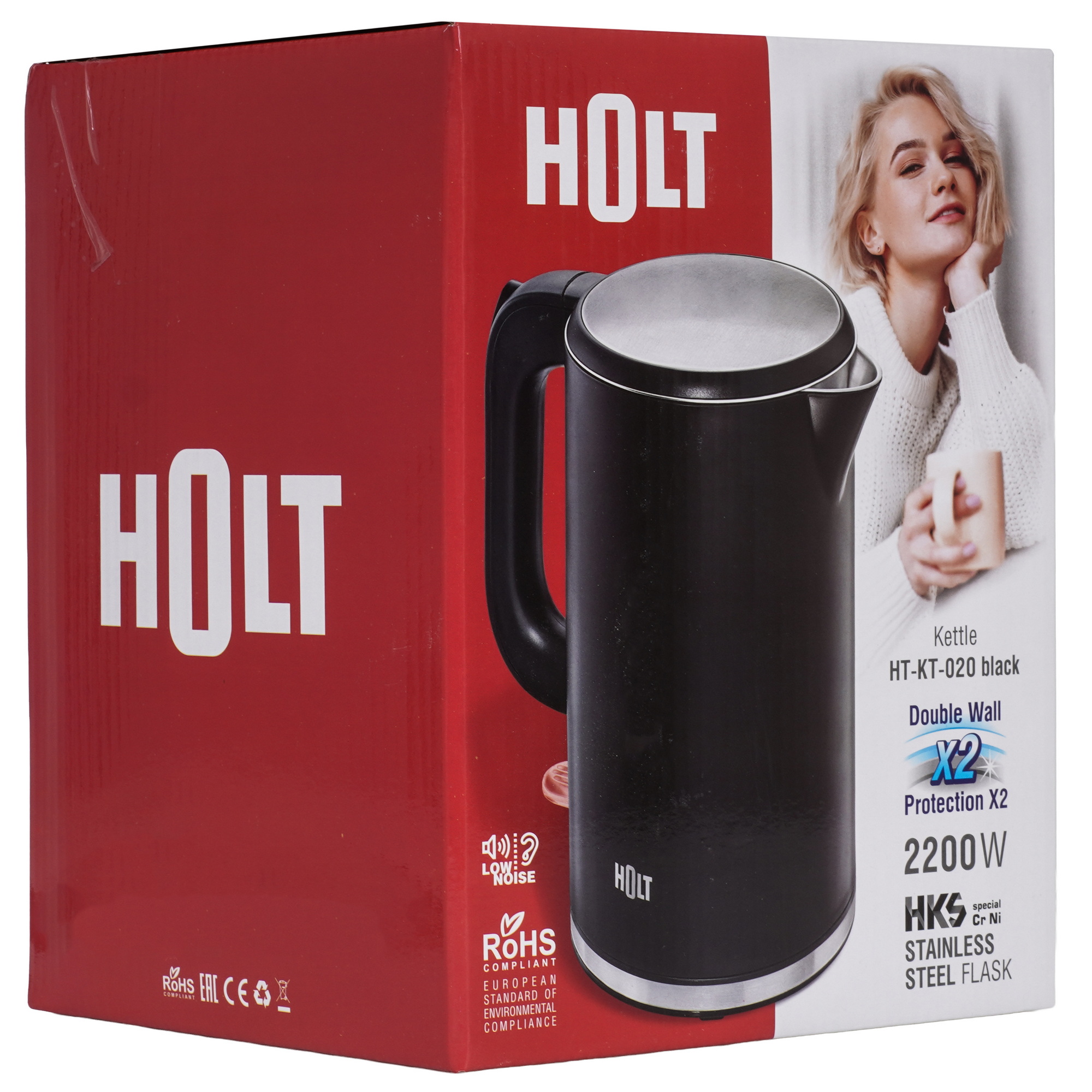 9283442 Электрочайник Holt HT-KT-020 черный STDN-0057735 - Вид №6