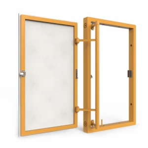 Ревизионный люк под плитку, распашной, нажимной 200Х500