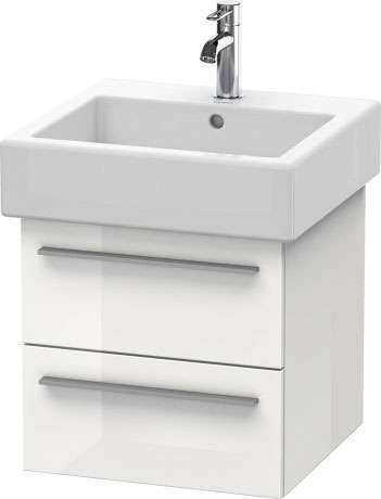 XL634304949 Тумбочка подвесная X-Large #XL6343 450 x 443 мм Графит матовый, декор Duravit - Вид №2