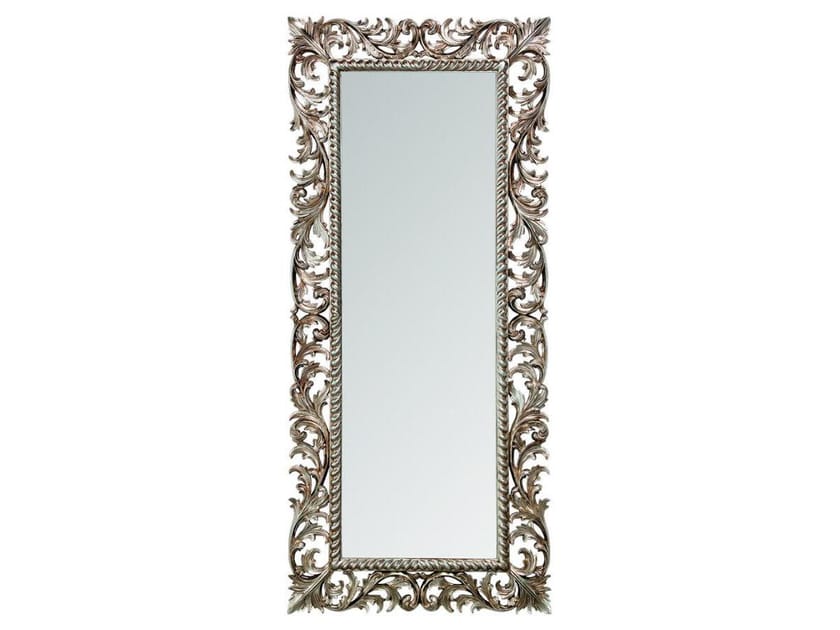 Прямоугольное зеркало с металлической рамой Gaia Mobili Complements ARCH-00008243