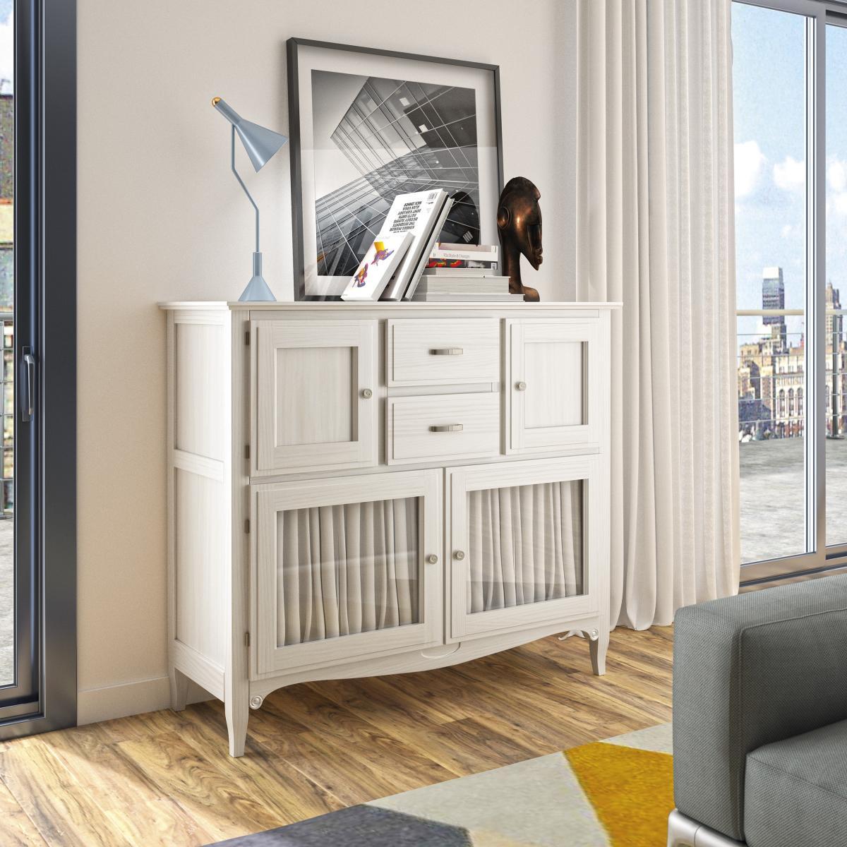 090671 Сервант стеклянные дверцы Grupo Seys Fontana Santreyd