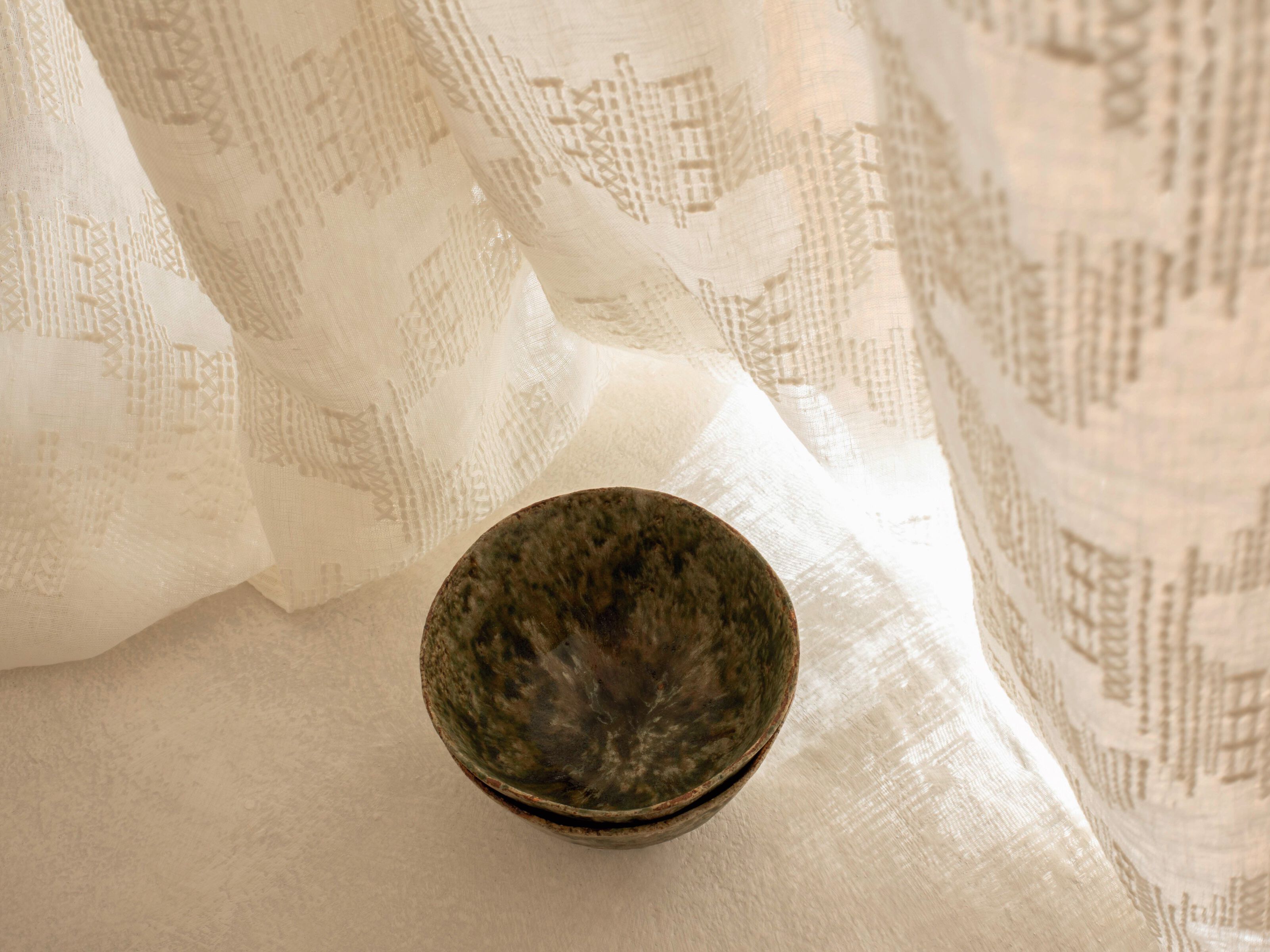 Вышитая ткань для штор Élitis Копенгаген ARCH-00051578