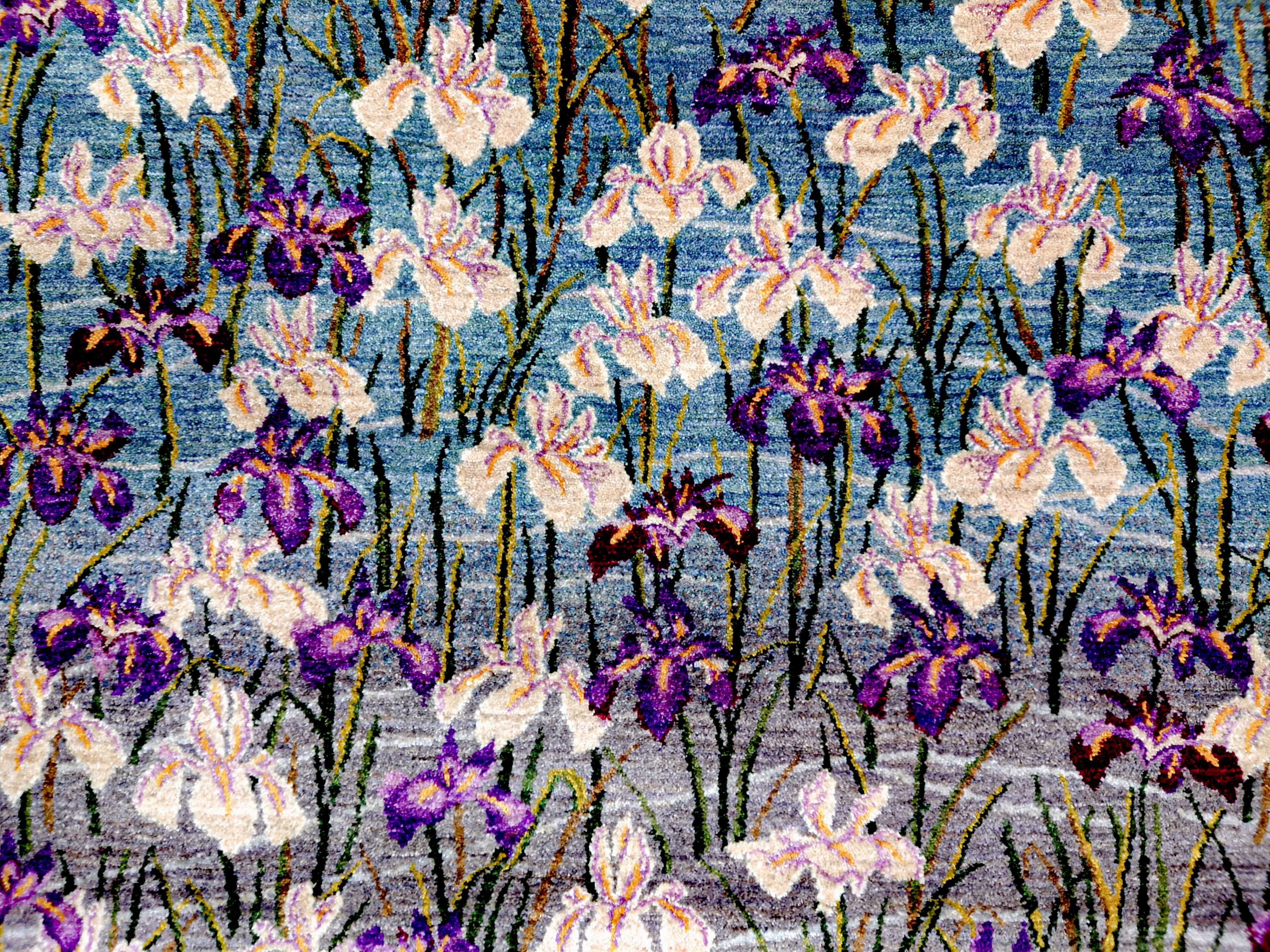 Шерстяной прямоугольный цветочный ковер Zollanvari Flower Meadow ARCH-00073227 - Вид №3