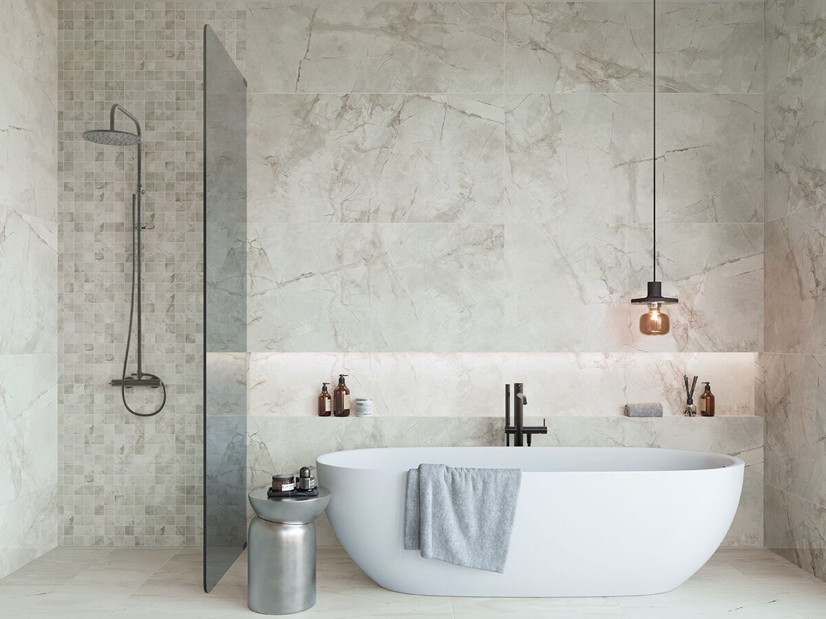 Пол / керамогранит с мраморным эффектом RECER Griseo ARCH-00071907