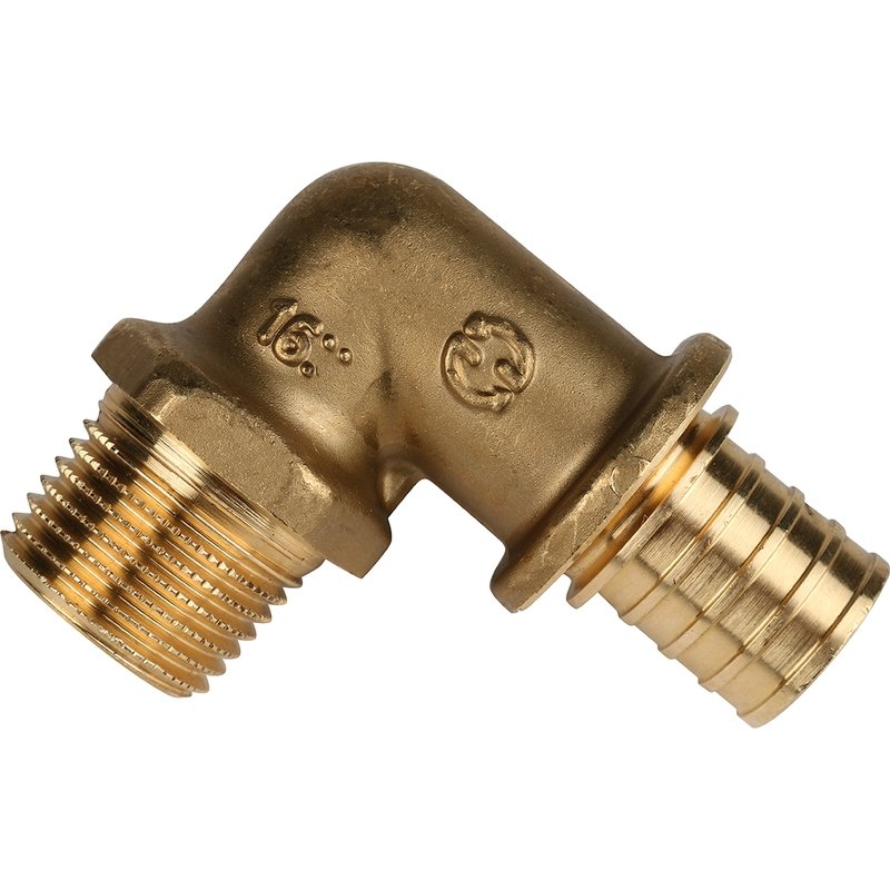 Угольник-переходник НР 20x1/2" аксиальный для труб из сшитого полиэтилена STOUT SFA0005002012 - Вид №9