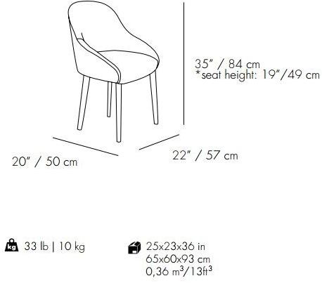 Mambo Unlimited Ideas Кресло из ткани Gia sun-id-1510228 - Вид №4