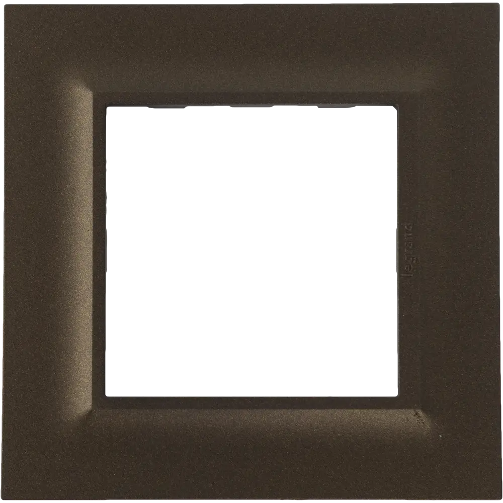 Рамка для розеток и выключателей Legrand Structura 1 пост, цвет бронза STLM-2179613
