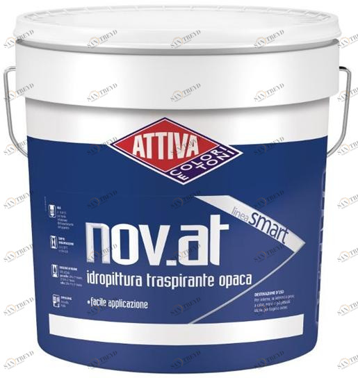 ATTIVA Дышащая матовая краска на водной основе Smalti e pitture sun-id-1492262