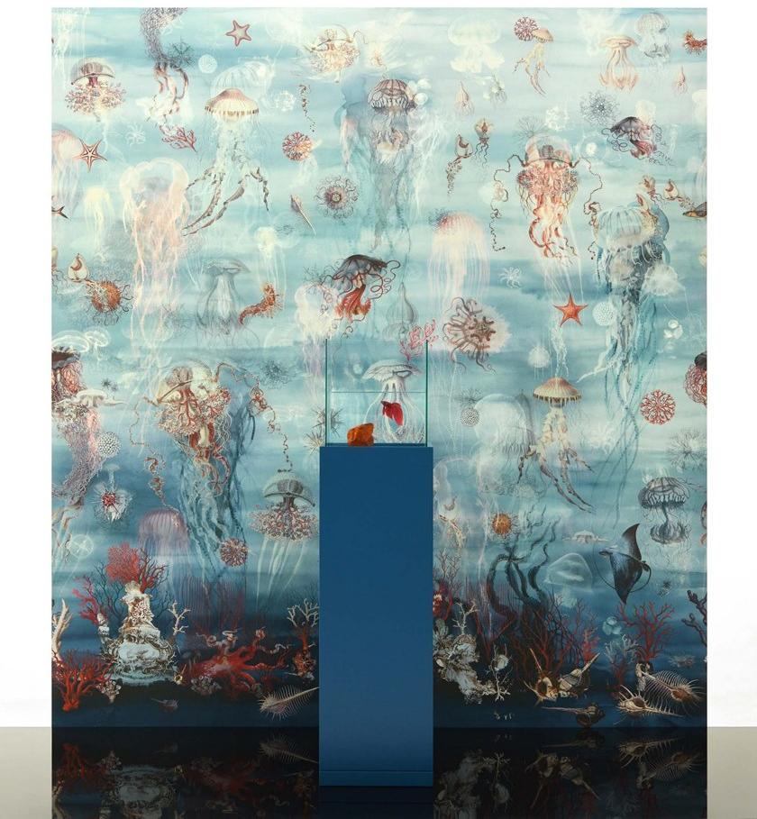 LELIEVRE Виниловые обои с пейзажами Jean paul gaultier - un monde parfait 3325 - Вид №2