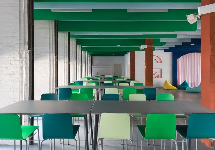 Blå Station Стул из лакированного дерева штабелируемый Gap 0182 Bla Station - Вид №17