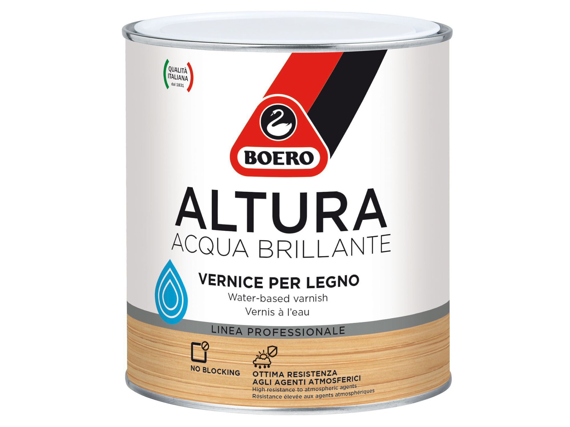 Краска для дерева с яркой водой Boero ALTURA ACQUA BRILLANTE ARCH-00014349 - Вид №1